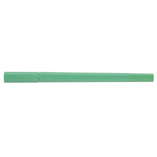MUJI Japan Double Ended Hybrid Pen HEXAGONA - Green