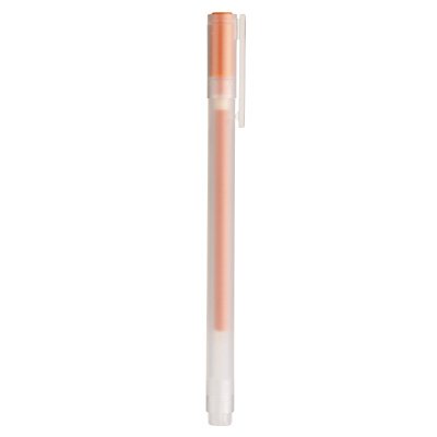 MUJI Japan Gel-Ink Ballpoint Pen 0.38mm - Orange