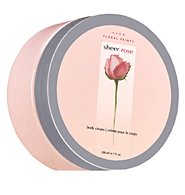 Floral Prints Sheer Rose Body Cream