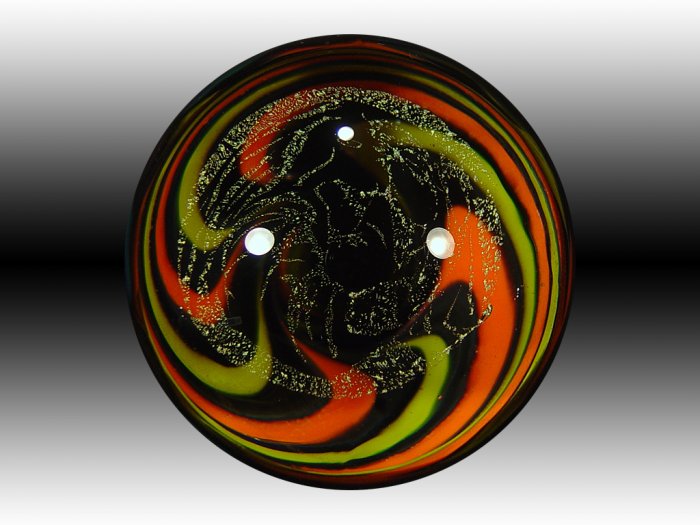 Vortex with Bob Marley etched dichro