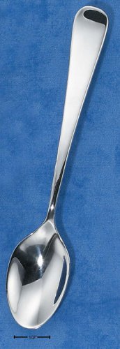 STERLING SILVER PLAIN LONG BABY SPOON