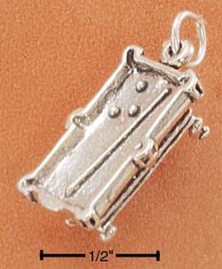 STERLING SILVER POOL TABLE CHARM