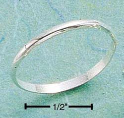 CLASSIC STERLING SILVER 1.5MM PLAIN BAND.