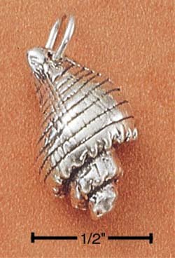 STERLING SILVER CONCH SHELL CHARM