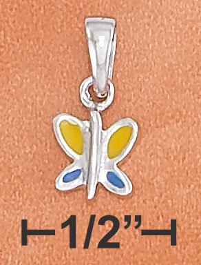 STERLING SILVER HP SMALL BUTTERFLY CHARM