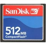 SanDisk 512 mb CompactFlash Card