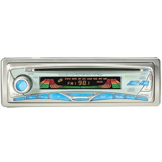 Pyle 40 Wx4 Reciever with Detachable Faceplate
