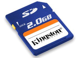 Kingston 2GB SD Memory Card