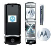 Motorola KRZR K1 'Black' Mobile Cellular Phone (Unlocked)