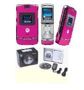 Motorola V3 Razr 'Pink' Mobile Cellular Phone (Unlocked)
