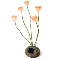 Solar Power Garden Light Tulips