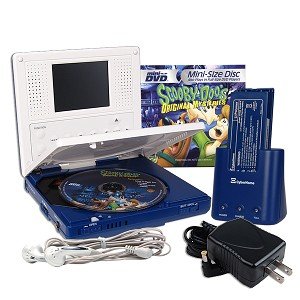 CyberHome CH-MDP 2500B Portable Mini-DVD Player (Blue)