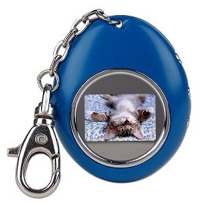 1.1" LCD Keychain Portable Digital Photo Viewer/Album (Blue)