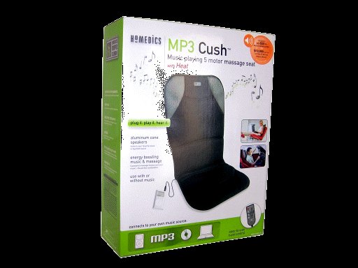 Homedics MP3 Cush Massage Seat With Heat