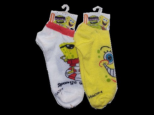 SpongeBob Squarepants Assorted Ankle Socks 12 Pairs