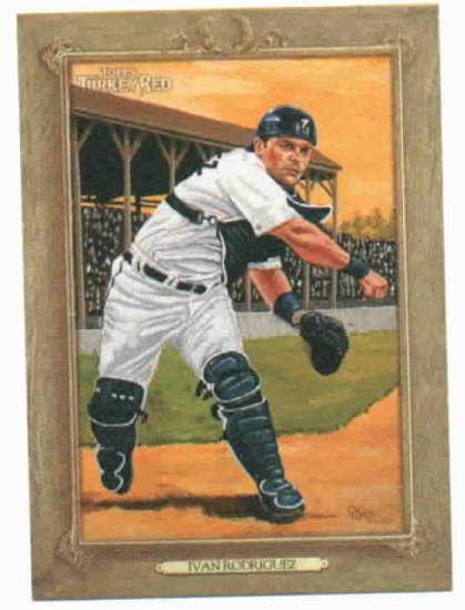 2007 Topps Turkey Red Ivan Rodriguez Detroit Tigers