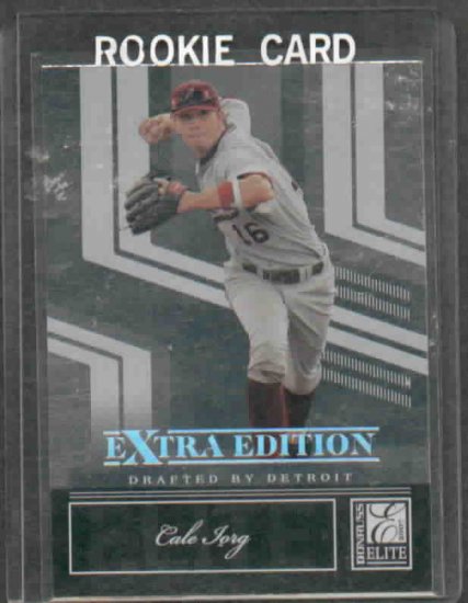 2007 Donruss Elite Extra Edition Cale Iorg ROOKIE Detroit Tigers