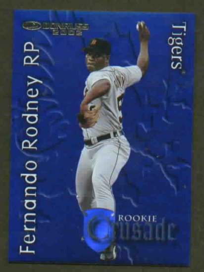 2002 Donruss Rookie Crusade Fernando Rodney Detroit Tigers