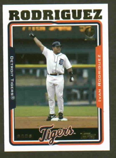 2005 Topps 1st Edition Ivan Rodriguez Detroit Tigers