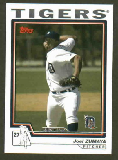 2004 Topps Traded Joel Zumaya ROOKIE Detroit Tigers