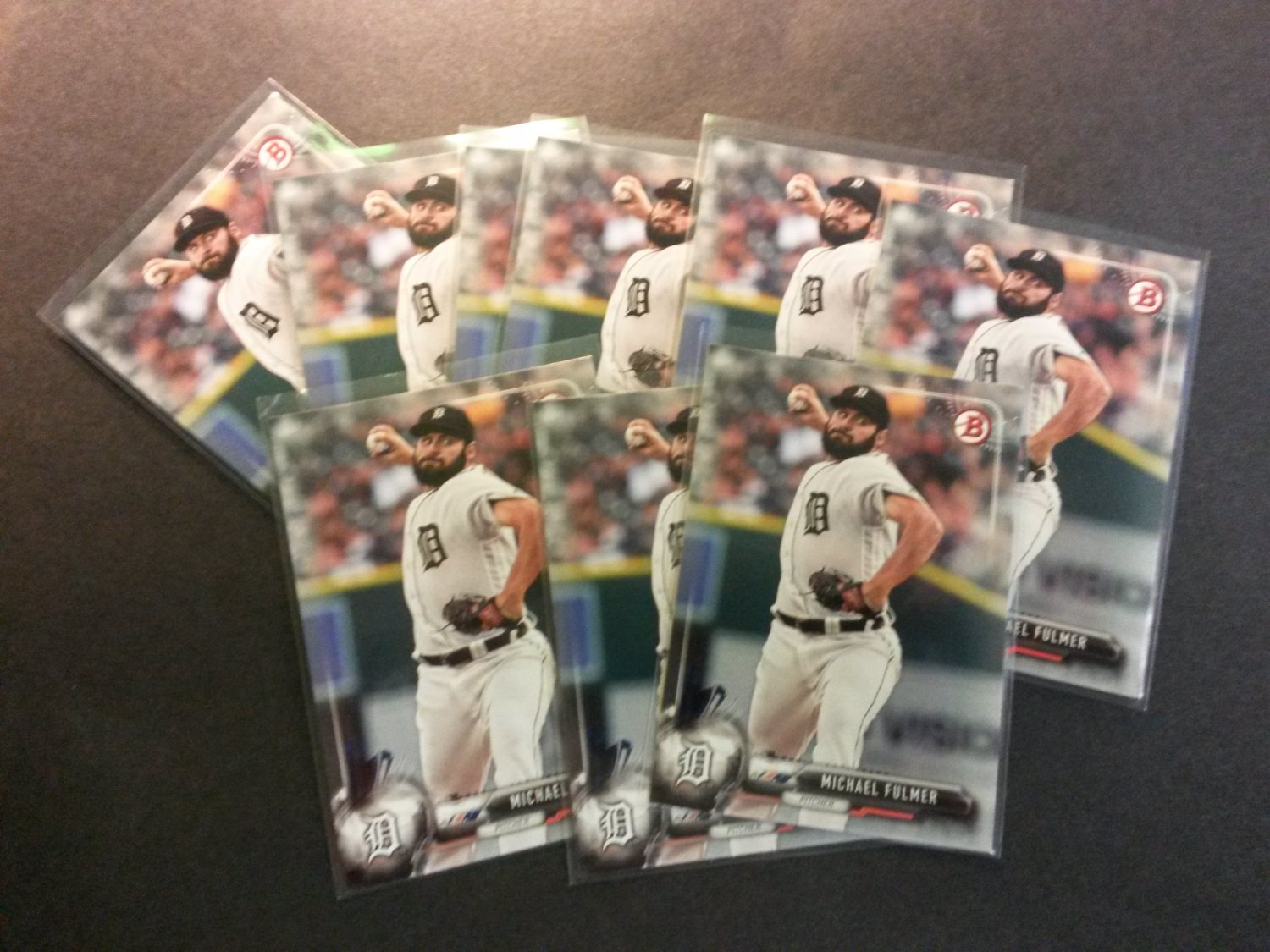 2017 Bowman Michael Fulmer Detroit Tigers # 94