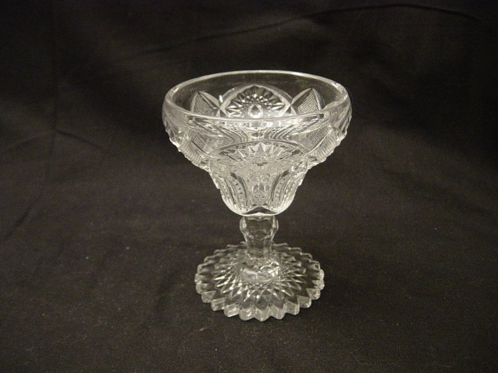 EAPG 1904 Ohio Flint Glass Kenneth Champagne Sherbet Stem