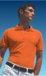 NWT Authentic Lacoste Pique Polo - Sz. 8 (XXL) Orange
