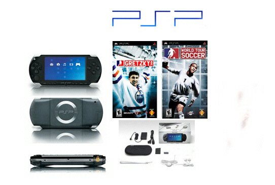 Sony PSP "Sports Value Pack" - 2 Games, UMD Sampler Pack + Extra Accessories