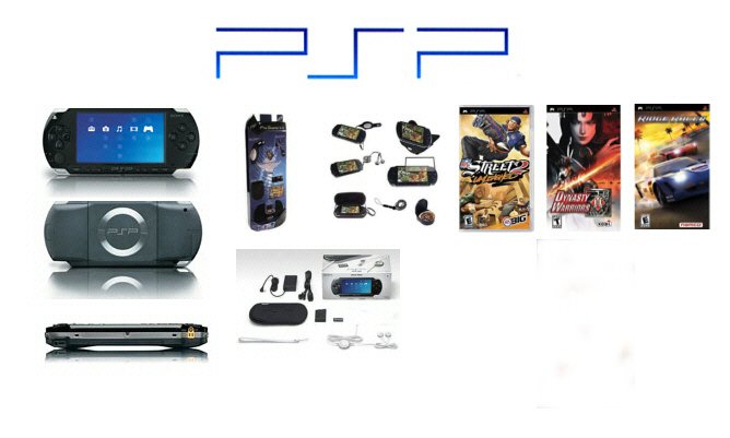 Sony PSP "Super Value Pack" - 3 Games, UMD Sampler Pack + PSP Pro Starter Kit