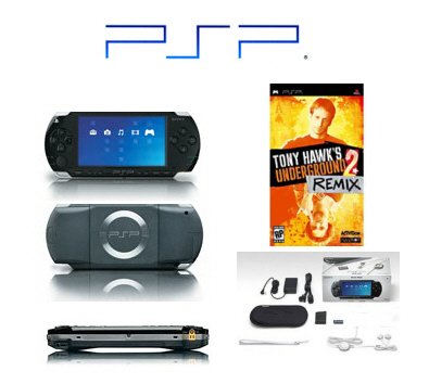 Sony "PSP Tony Hawk's Underground 2 Remix Value Pack" With Extra Accessories (Japan)