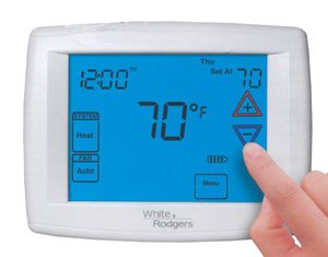 White Rogers Touch Screen Thermostat