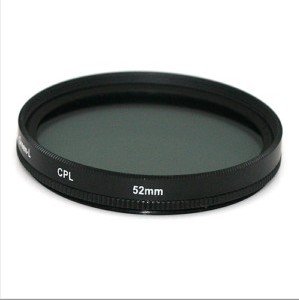 52mm Circular Polarizing C-PL PL-CIR CPL Lens Filter