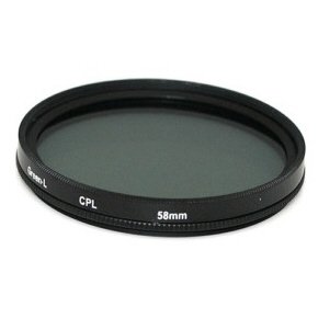 58mm Circular Polarizing C-PL PL-CIR CPL Lens Filter