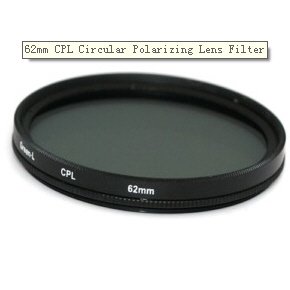 62mm Circular Polarizing C-PL PL-CIR CPL Lens Filter