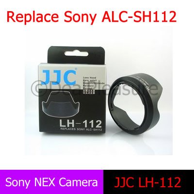 JJC Flower Petal Lens Hood Replace Sony ALC-SH112 for Sony NEX-5C NEX-3C