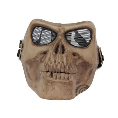 Death Skull Bone Full Face Mask Protective -Skeleton- Military Airsoft Game