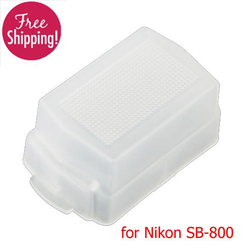 Flash Speedlight Bounce Diffuser Cover for Nikon SB800 SB-800