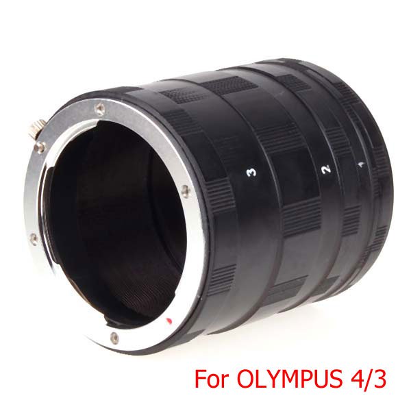 Macro Extension Tube Ring Set for OLYMPUS 4/3 E410 E510 E520 E620