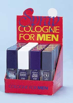 Cologne For Men Display 24ct