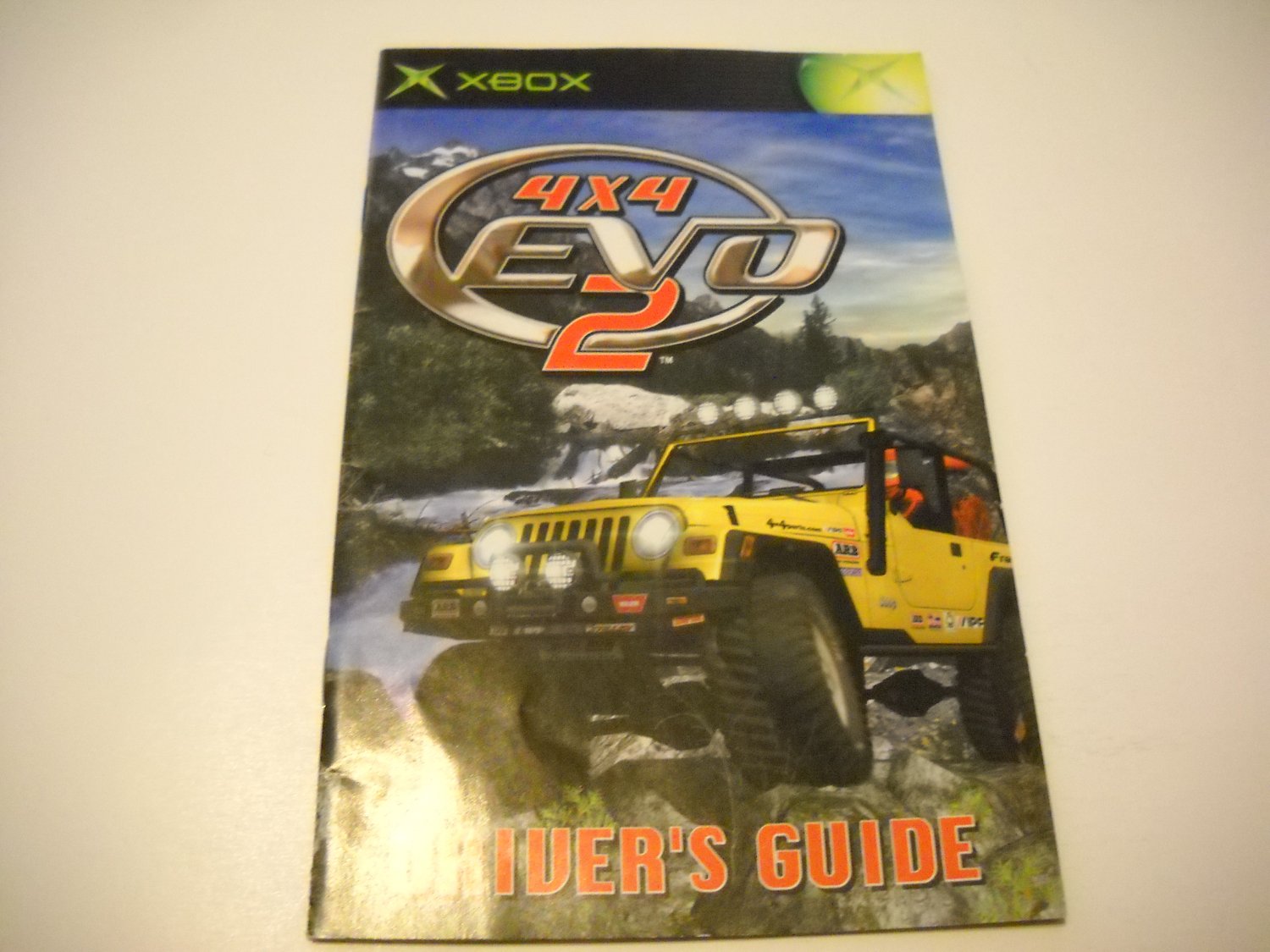 Manual ONLY ~ for 4x4 Evo 2 Xbox