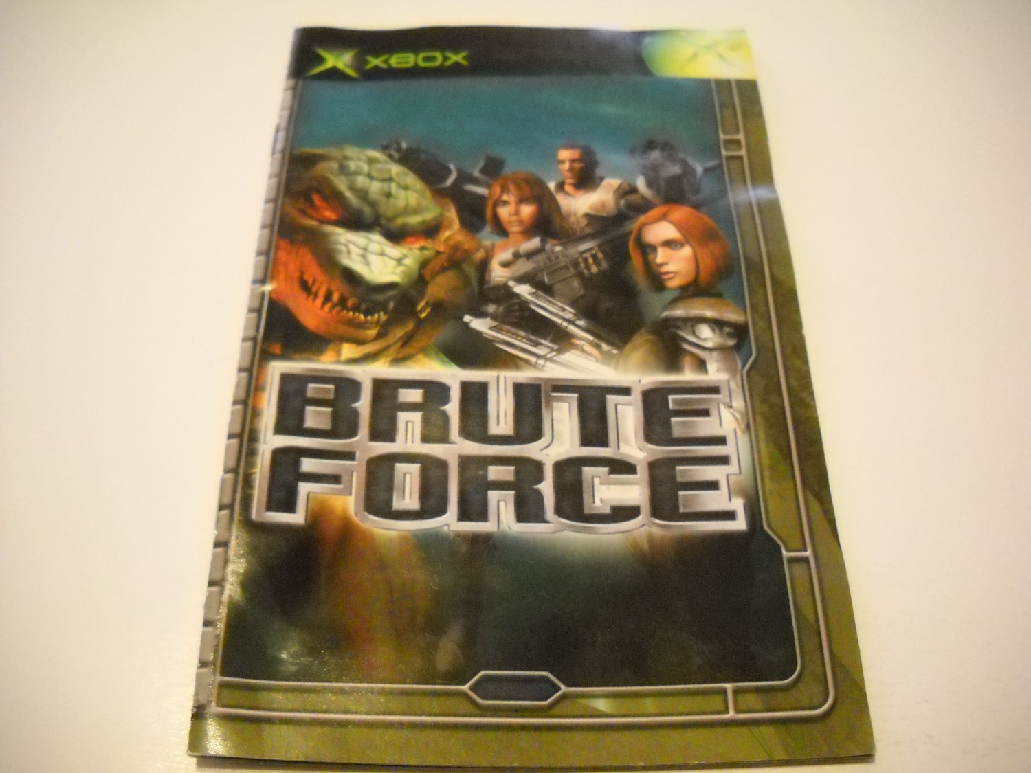 Manual ONLY ~ for Brute Force Xbox