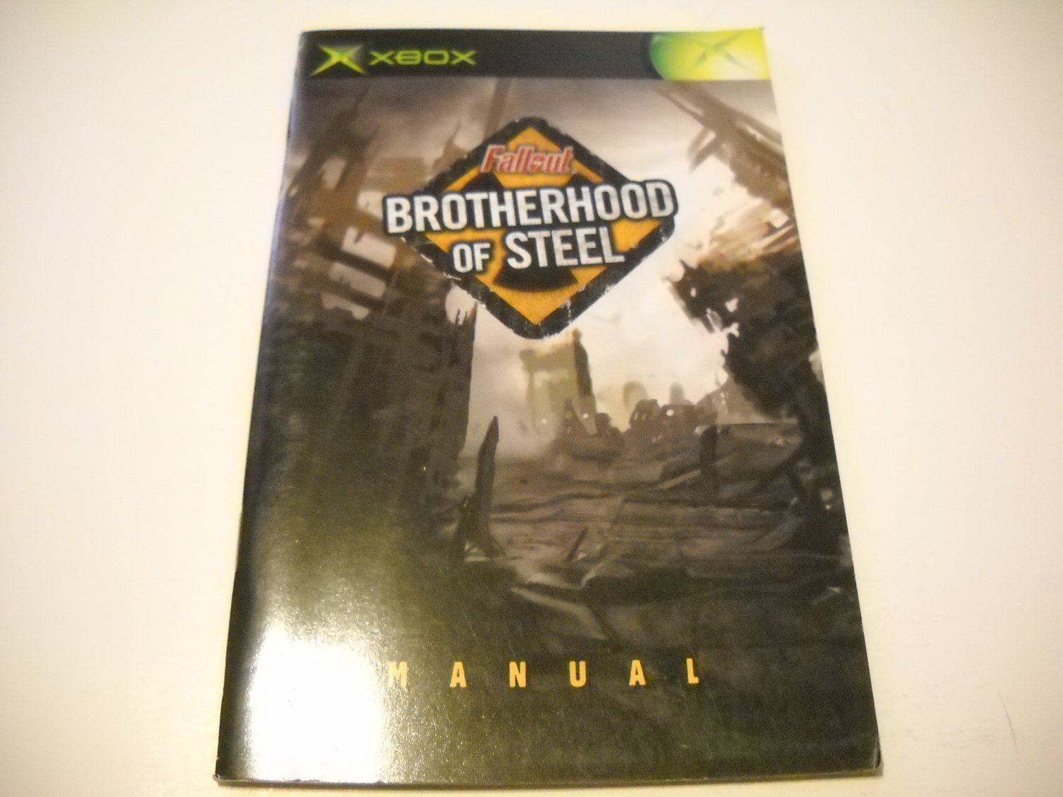 Manual ONLY ~ for Fallout Brotherhood of Steel Xbox