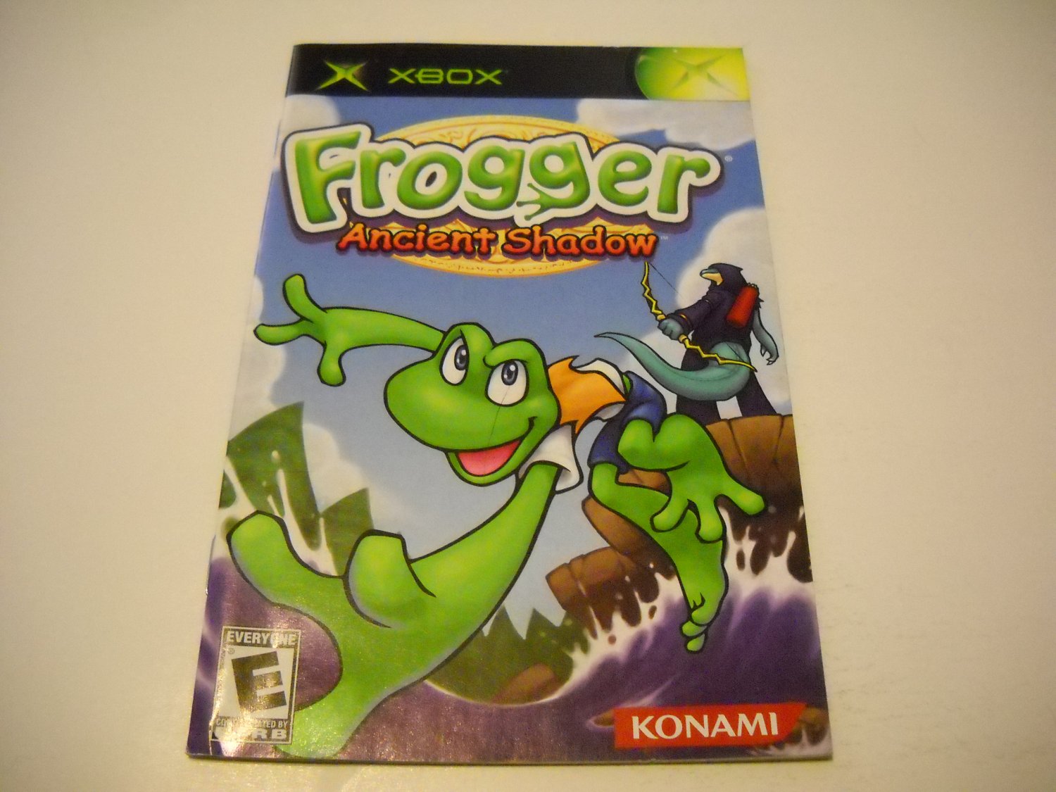 Manual ONLY ~ for Frogger Ancient Shadow Xbox
