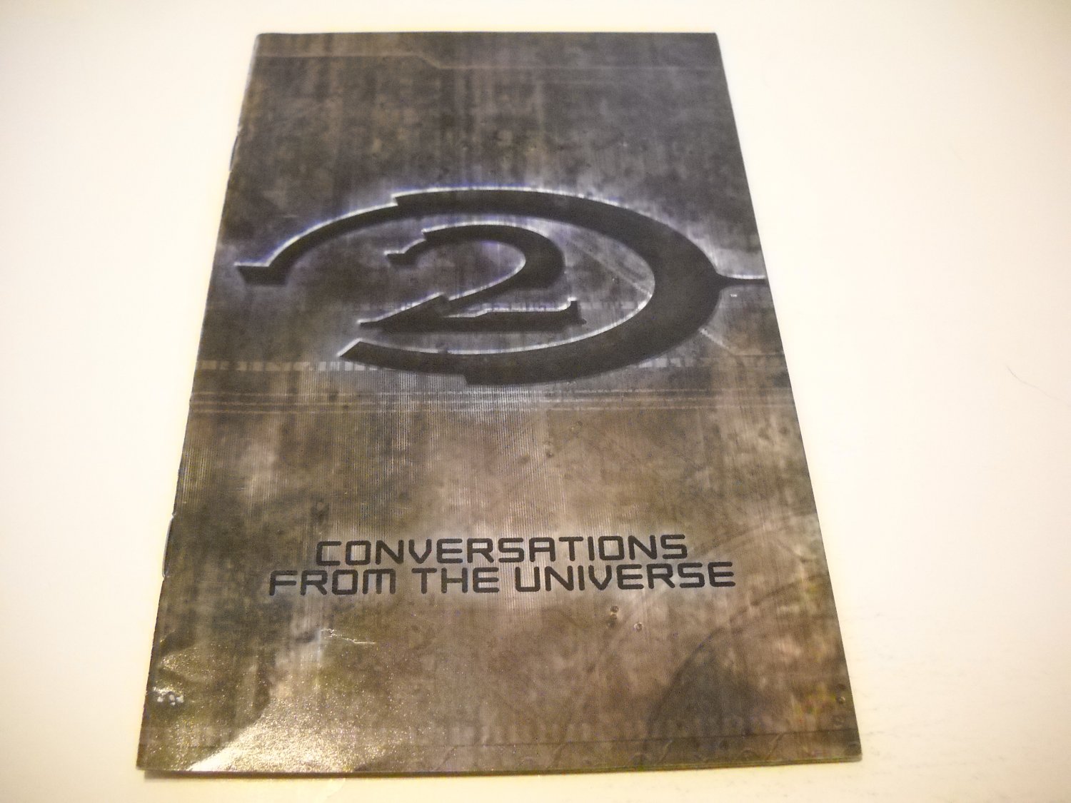 Manual ONLY ~ for Halo 2 Conversations From the Universe Xbox