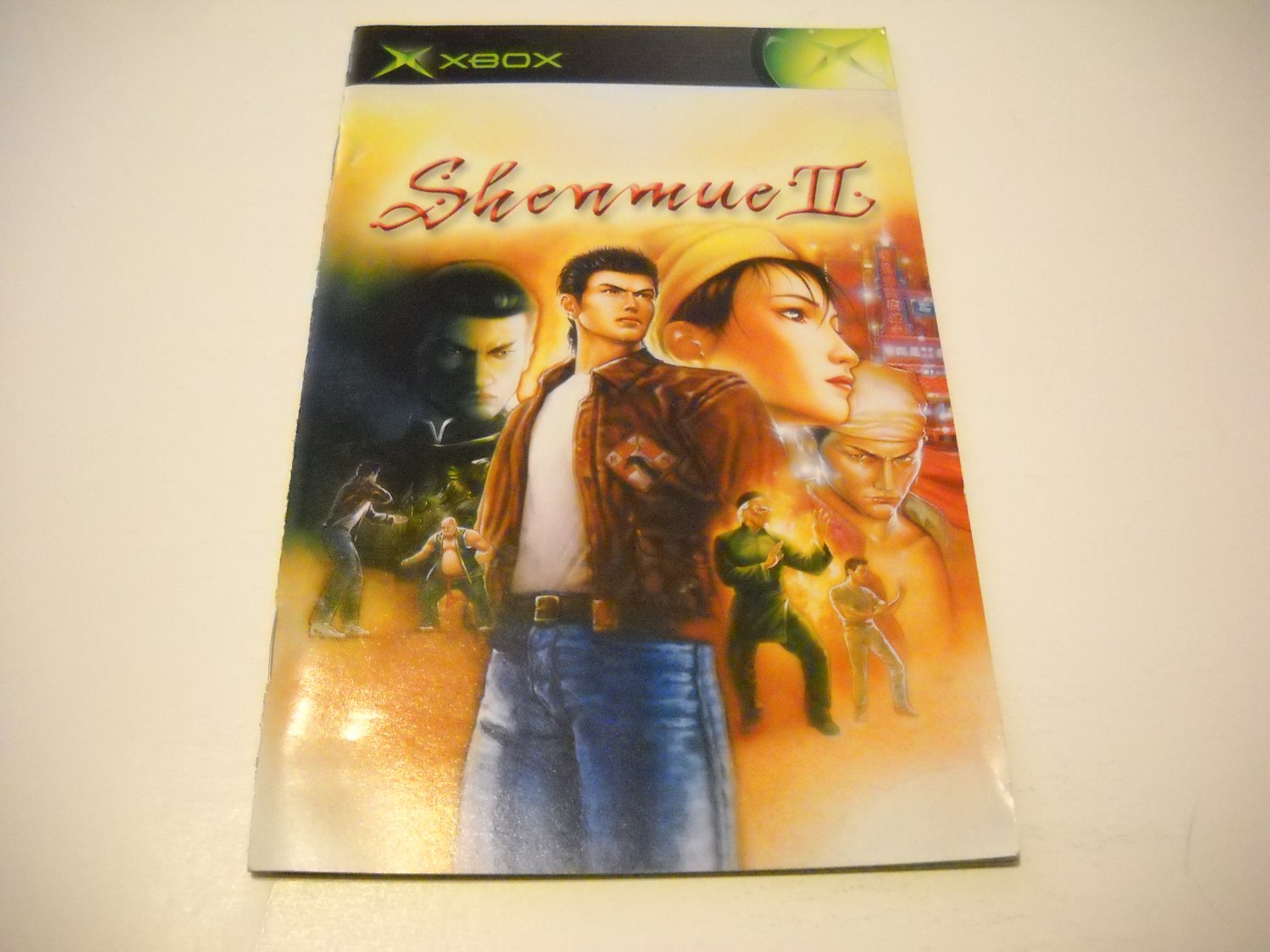 Manual ONLY ~ for Shenmue II Xbox