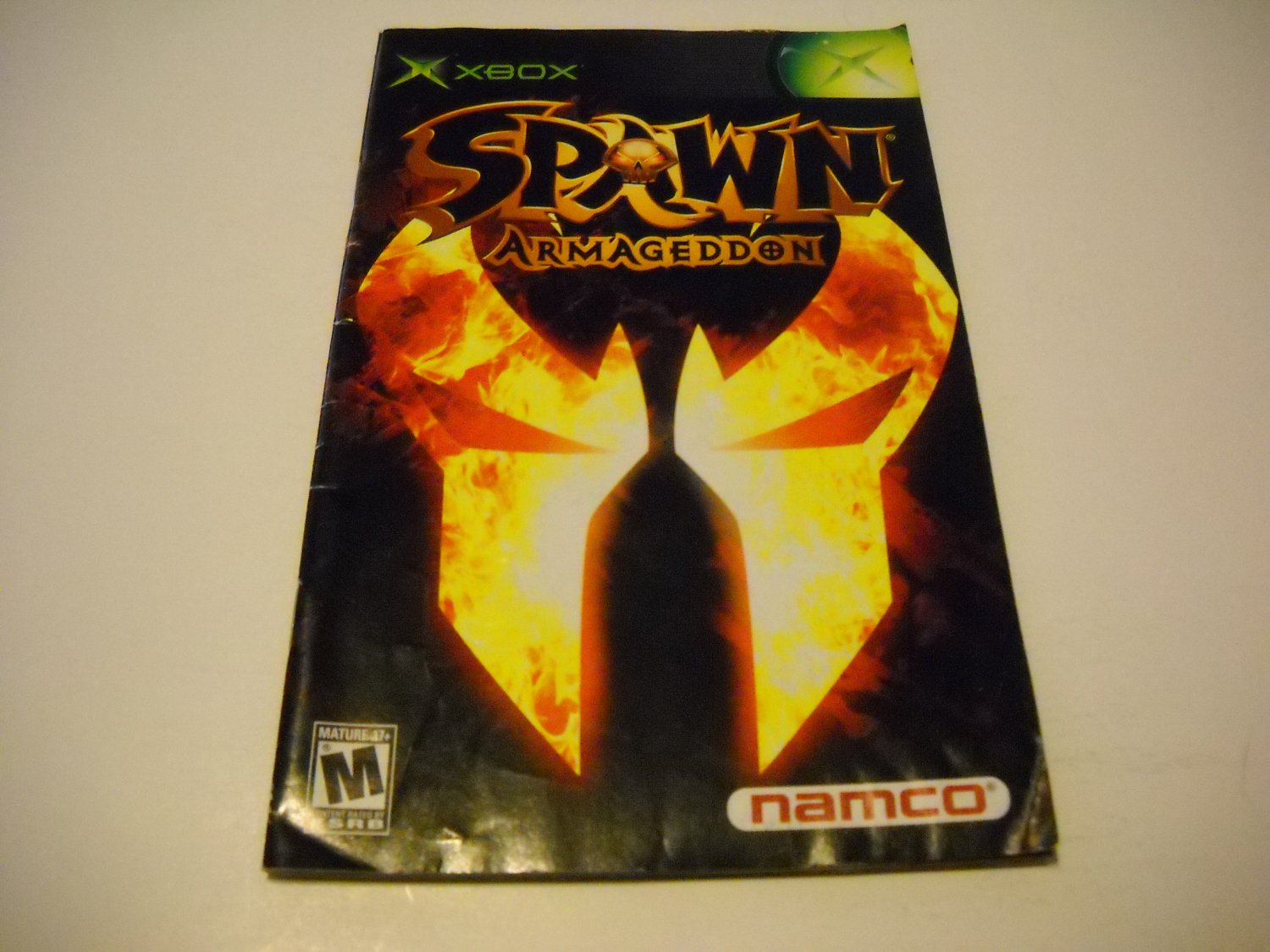 Manual ONLY ~ for Spawn Armageddon Xbox