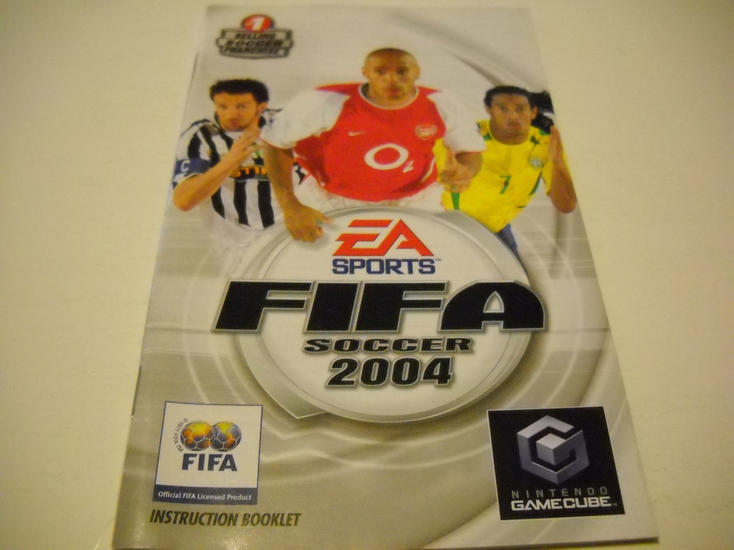 Manual ONLY ~ for Fifa Soccer 2004 Gamecube