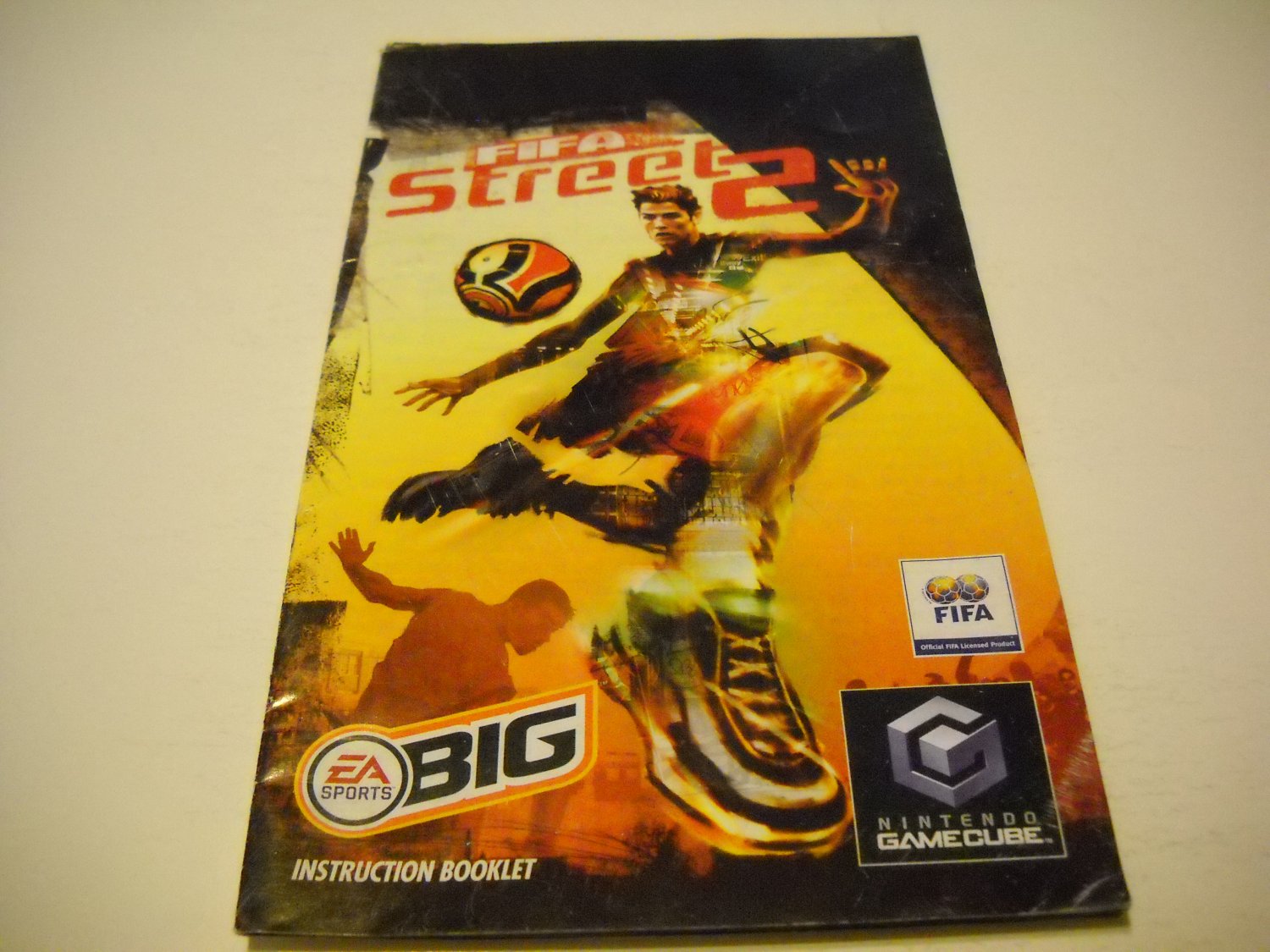 Manual ONLY ~ for Fifa Street 2 Gamecube