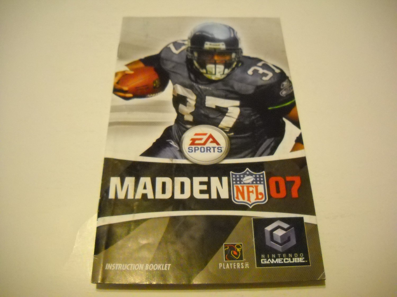 Manual ONLY ~ for Madden 07 Gamecube