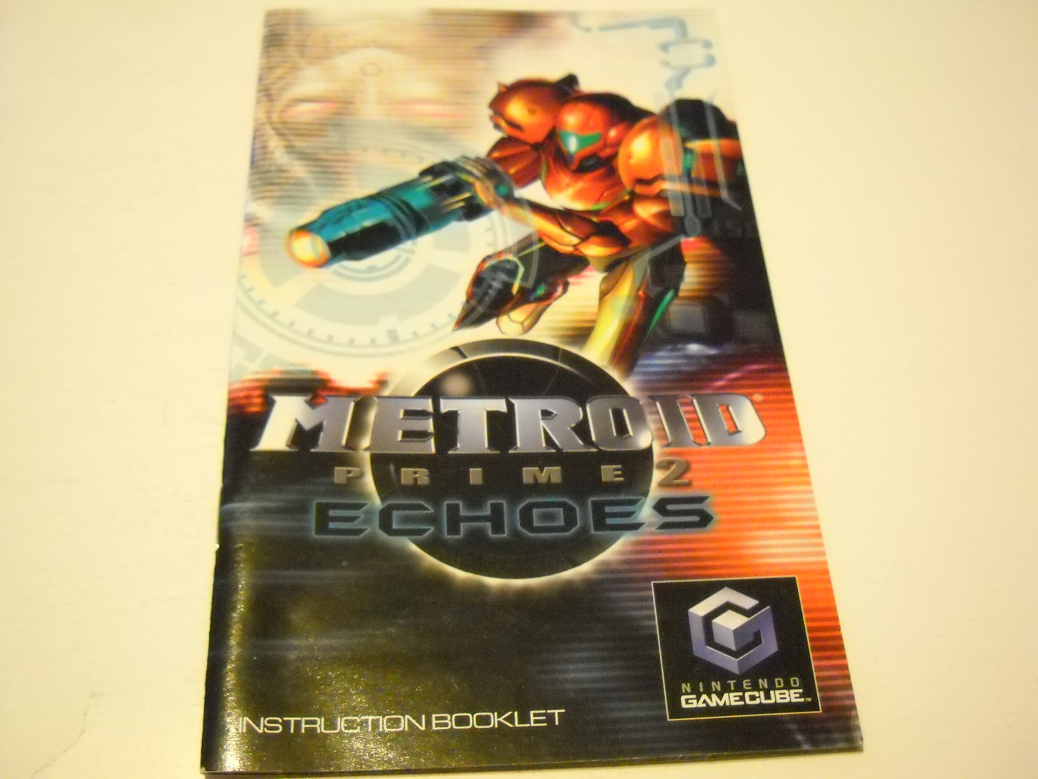 Manual ONLY ~ for Metroid Prime 2 Echos Gamecube